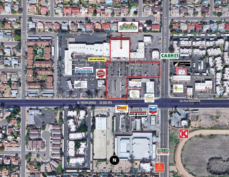 5130 W Peoria Ave, Glendale, AZ à louer - Photo du bâtiment - Image 3 de 14