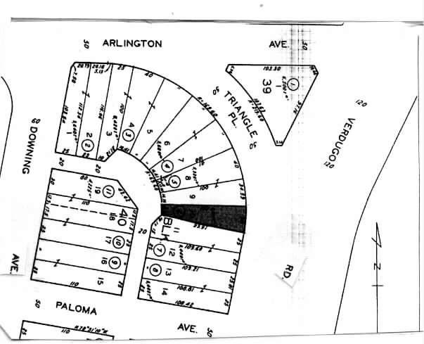 3325 N Verdugo Rd, Glendale, CA à louer - Plan cadastral - Image 2 de 2