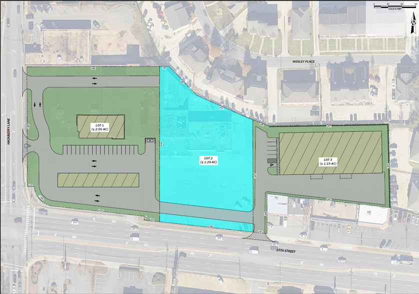 520 15th St, Tuscaloosa, AL à louer - Plan cadastral - Image 2 de 2