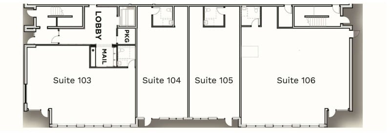 1440 S 13th St, Omaha, NE for lease Floor Plan- Image 1 of 5