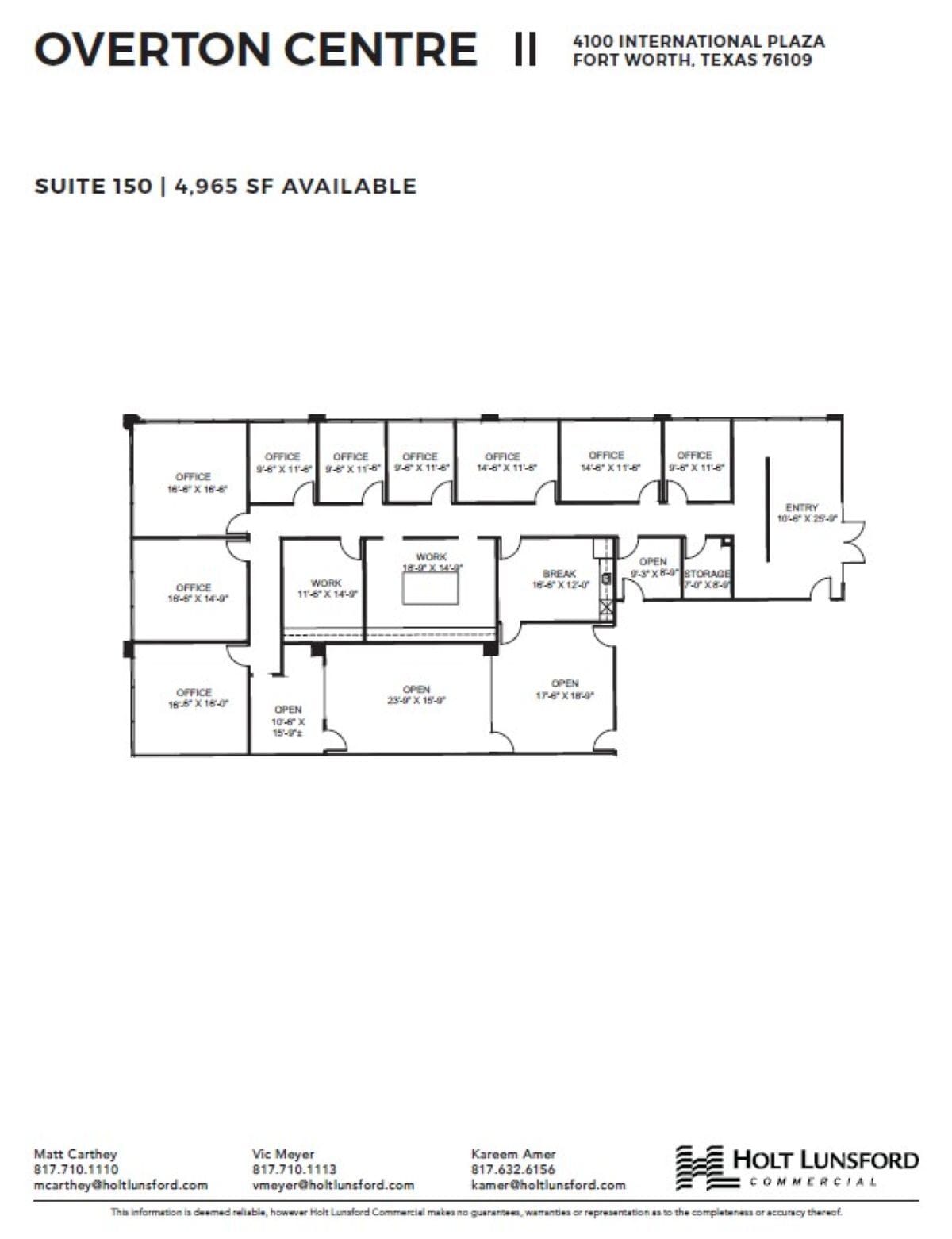 4150 International Plz, Fort Worth, TX for lease Floor Plan- Image 1 of 1