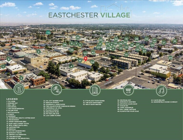 1101 18th St, Bakersfield, CA à louer - Photo du bâtiment - Image 3 de 3