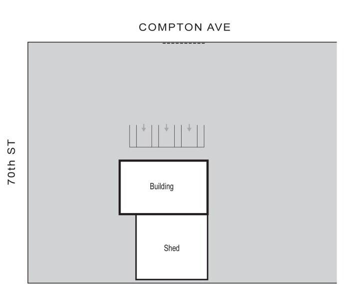 7001 Compton Ave, Los Angeles, CA à vendre - Plan de site - Image 2 de 2