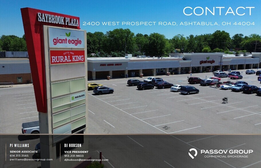 2400-2560 W Prospect Rd, Ashtabula, OH à louer - Photo du bâtiment - Image 2 de 13