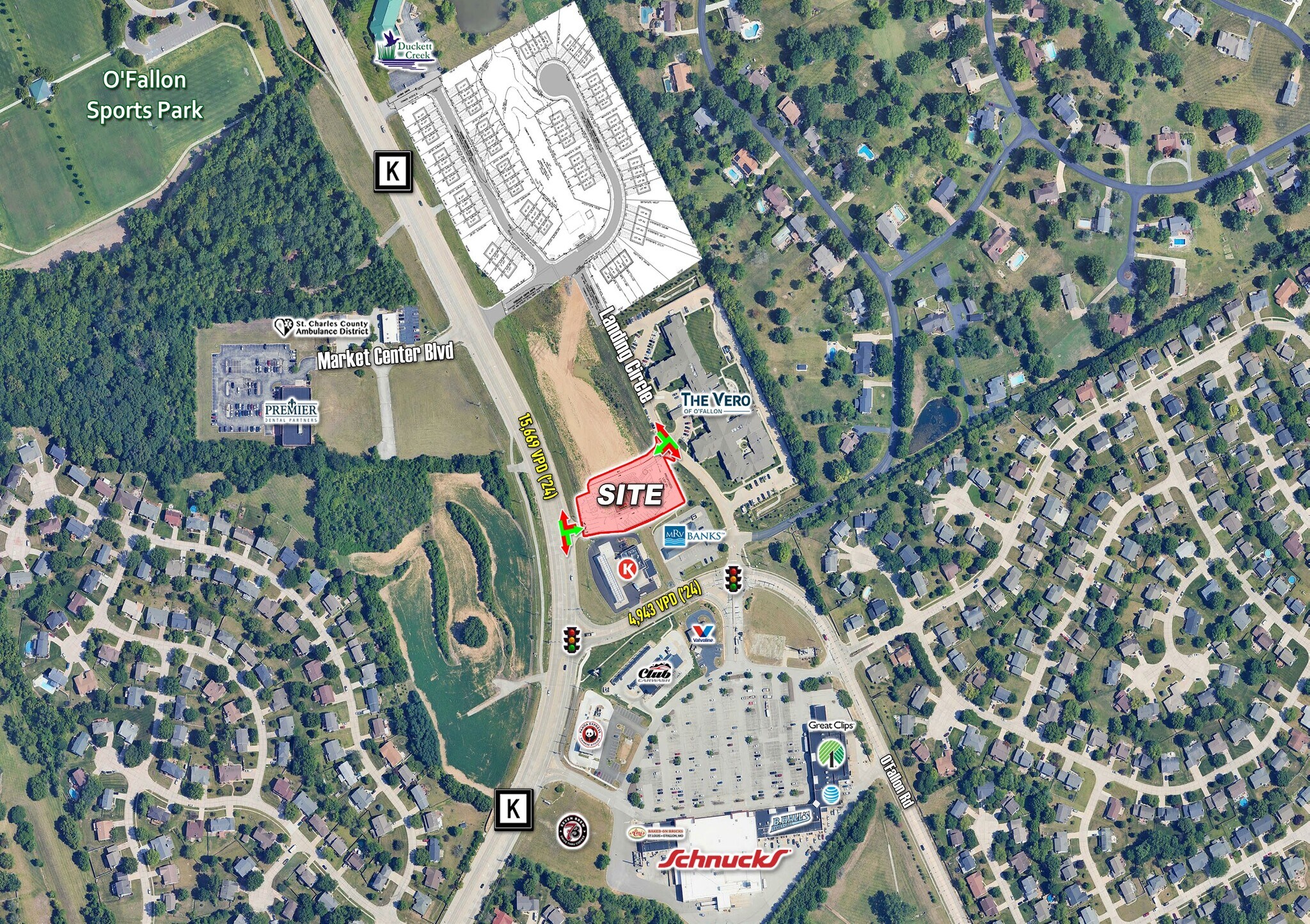 Hwy K & O'Fallon Rd, O'Fallon, MO à louer Photo principale- Image 1 de 3