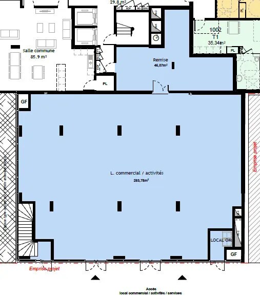 30 Avenue De L'Europe, Rillieux-la-Pape à louer - Plan d’étage - Image 2 de 4