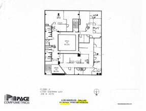 17742-17750 Sherman Way, Reseda, CA for lease Site Plan- Image 1 of 2