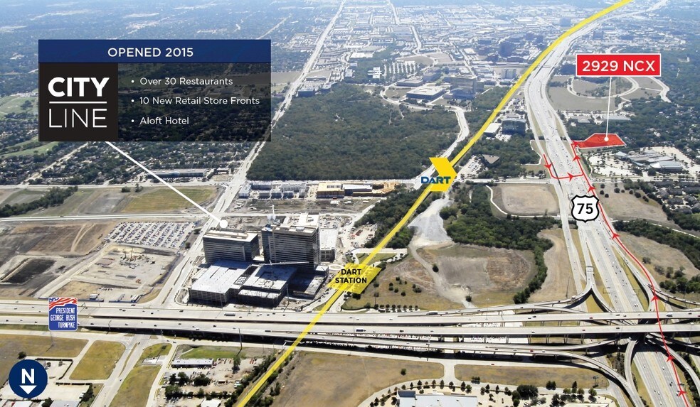 2929 N Central Expy, Richardson, TX à louer - Aérien - Image 2 de 31