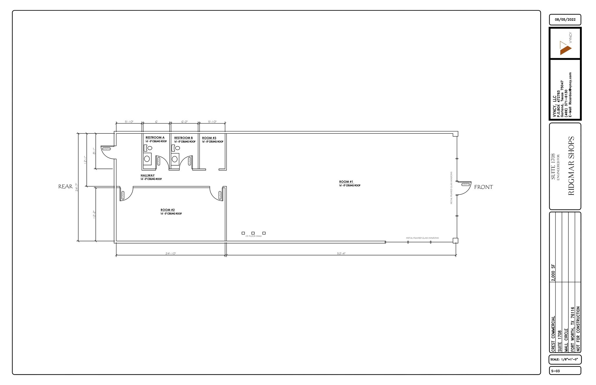 1700-1760 Mall Cir, Fort Worth, TX for lease Floor Plan- Image 1 of 1
