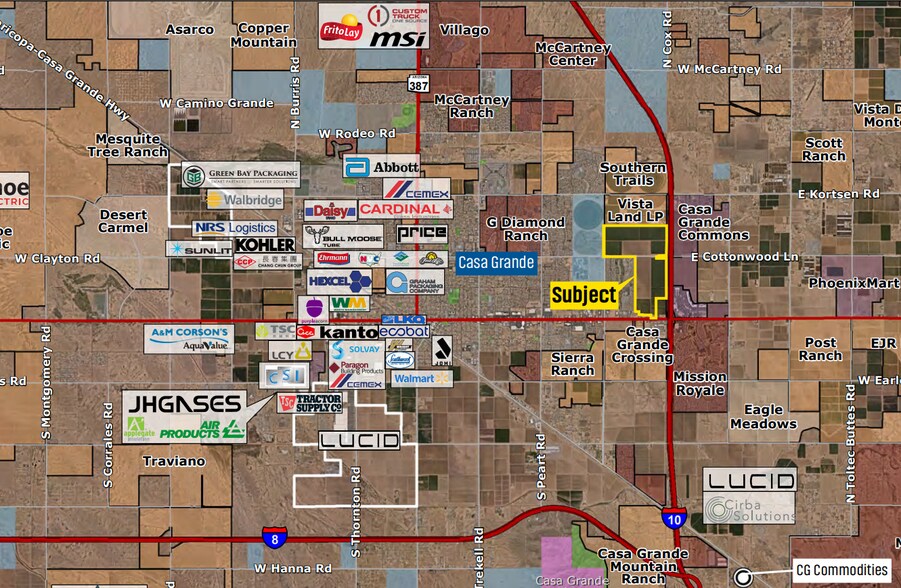 I-10 & Cottonwood Lane, Casa Grande, AZ for sale - Building Photo - Image 2 of 4