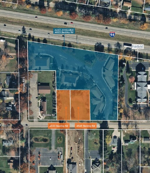4533 & 4545 Beckley Road, Battle Creek, MI for sale - Building Photo - Image 1 of 1