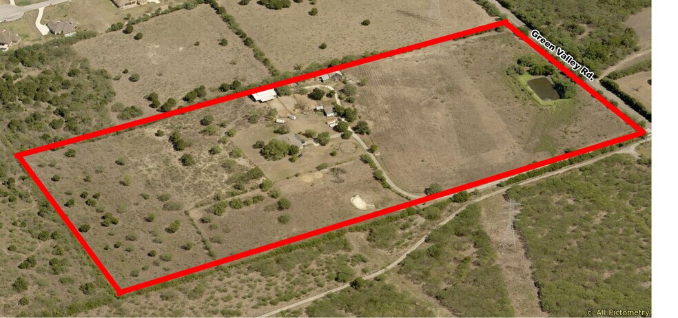 5711 Green Valley Rd, Cibolo, TX à vendre - Aérien - Image 3 de 4