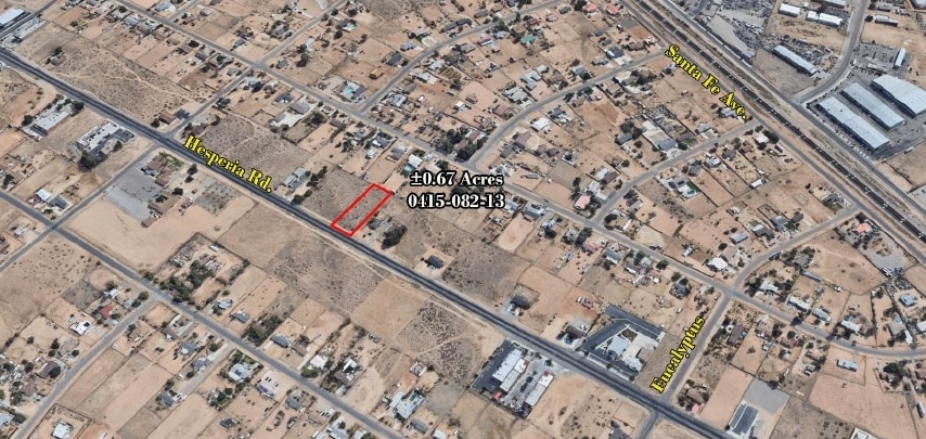 11559 Hesperia Rd, Hesperia, CA à vendre - Aérien - Image 2 de 4