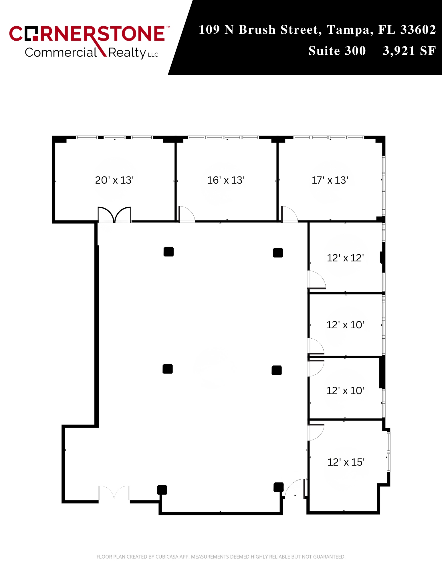 109 N Brush St, Tampa, FL for lease Floor Plan- Image 1 of 1