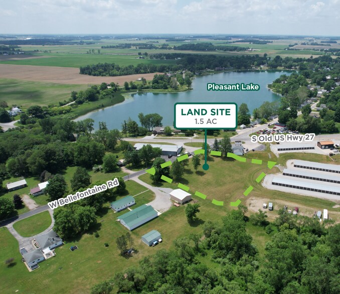 4670 Old US 27 hwy, Pleasant Lake, IN à vendre - Photo du bâtiment - Image 1 de 1