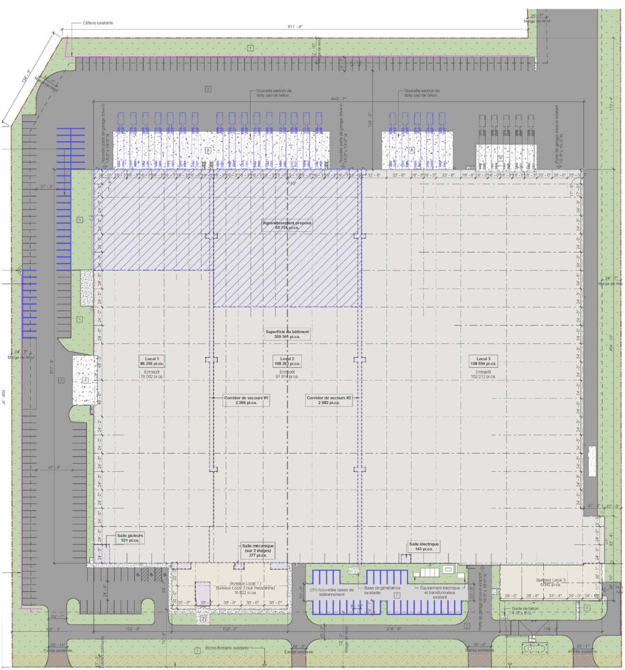 5501 Aut Transcanadienne, Pointe-claire, QC for lease Typical Floor Plan- Image 1 of 1