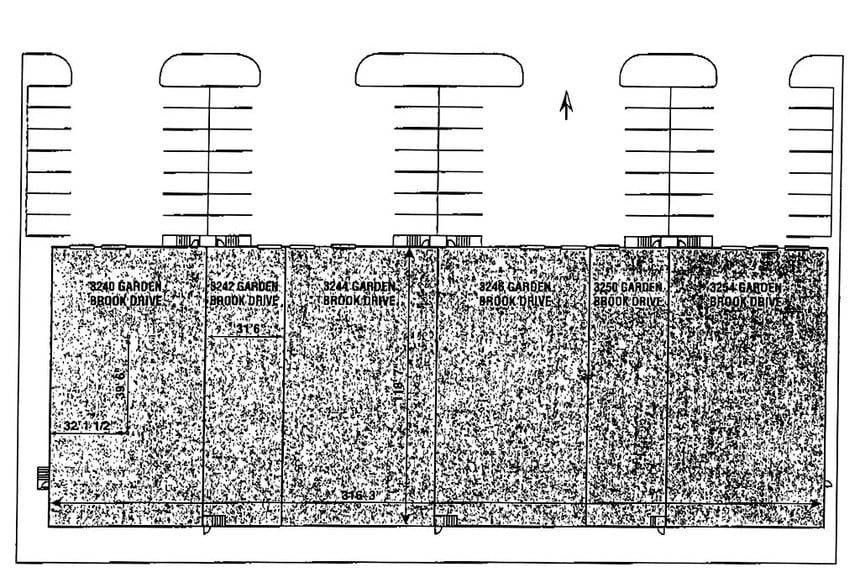 3240-3254 Garden Brook Dr, Farmers Branch, TX for lease - Typical Floor Plan - Image 2 of 5