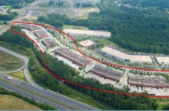 22520 Gateway Center Dr, Clarksburg, MD - AERIAL  map view