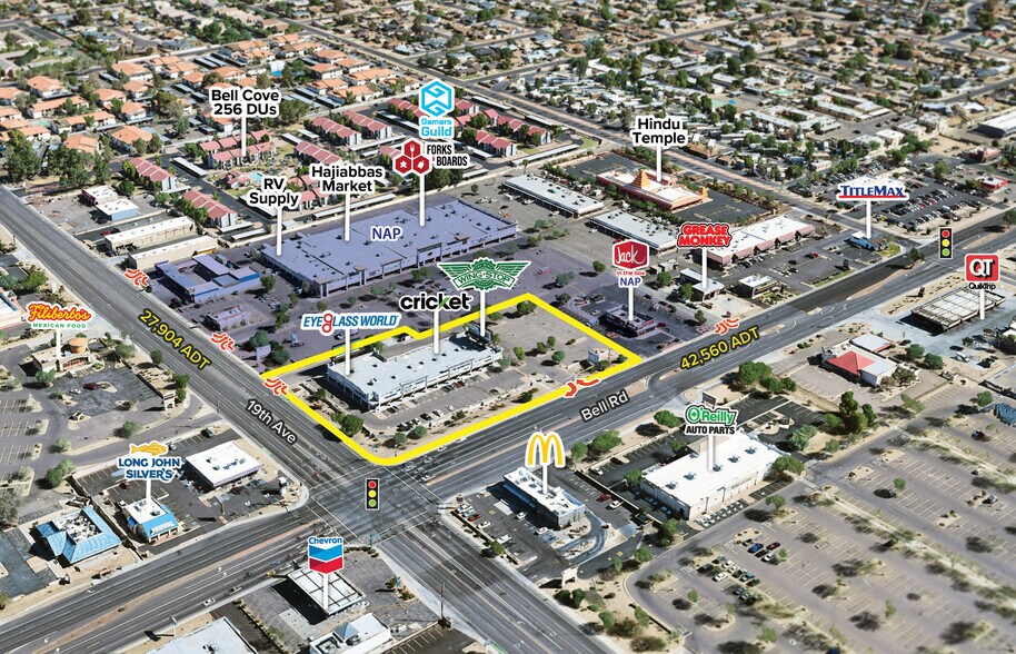 1838 W Bell Rd, Phoenix, AZ à louer - Photo du bâtiment - Image 1 de 14