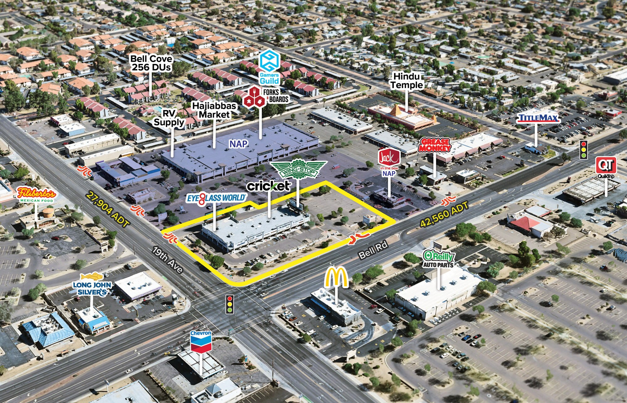 1838 W Bell Rd, Phoenix, AZ à louer Photo du bâtiment- Image 1 de 15