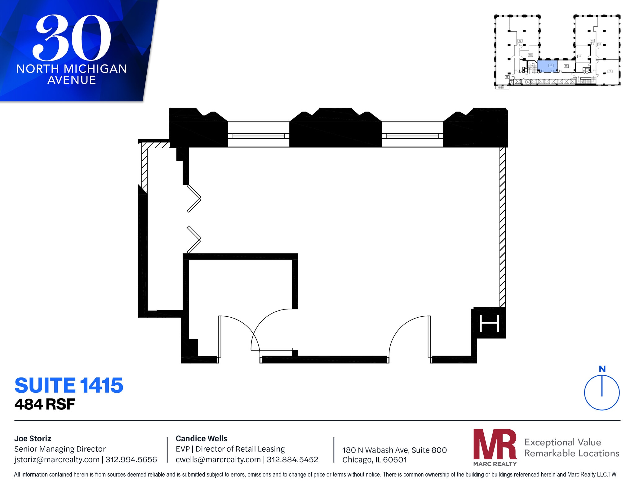 30 N Michigan Ave, Chicago, IL for lease Floor Plan- Image 1 of 1