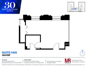 30 N Michigan Ave, Chicago, IL for lease Floor Plan- Image 1 of 1