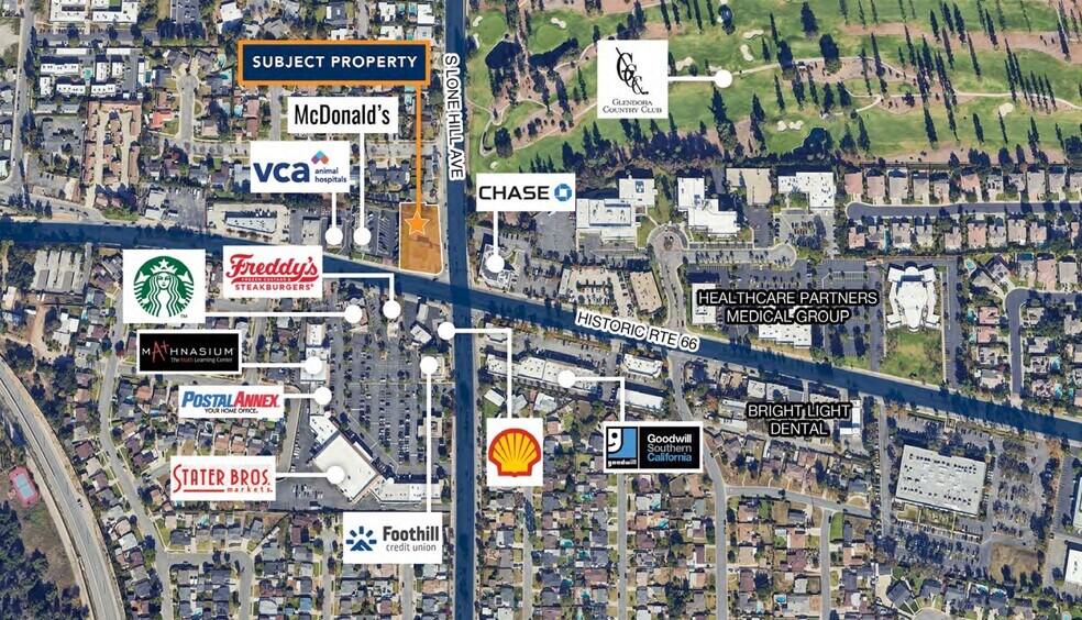 1861 E Route 66, Glendora, CA for sale - Building Photo - Image 2 of 5