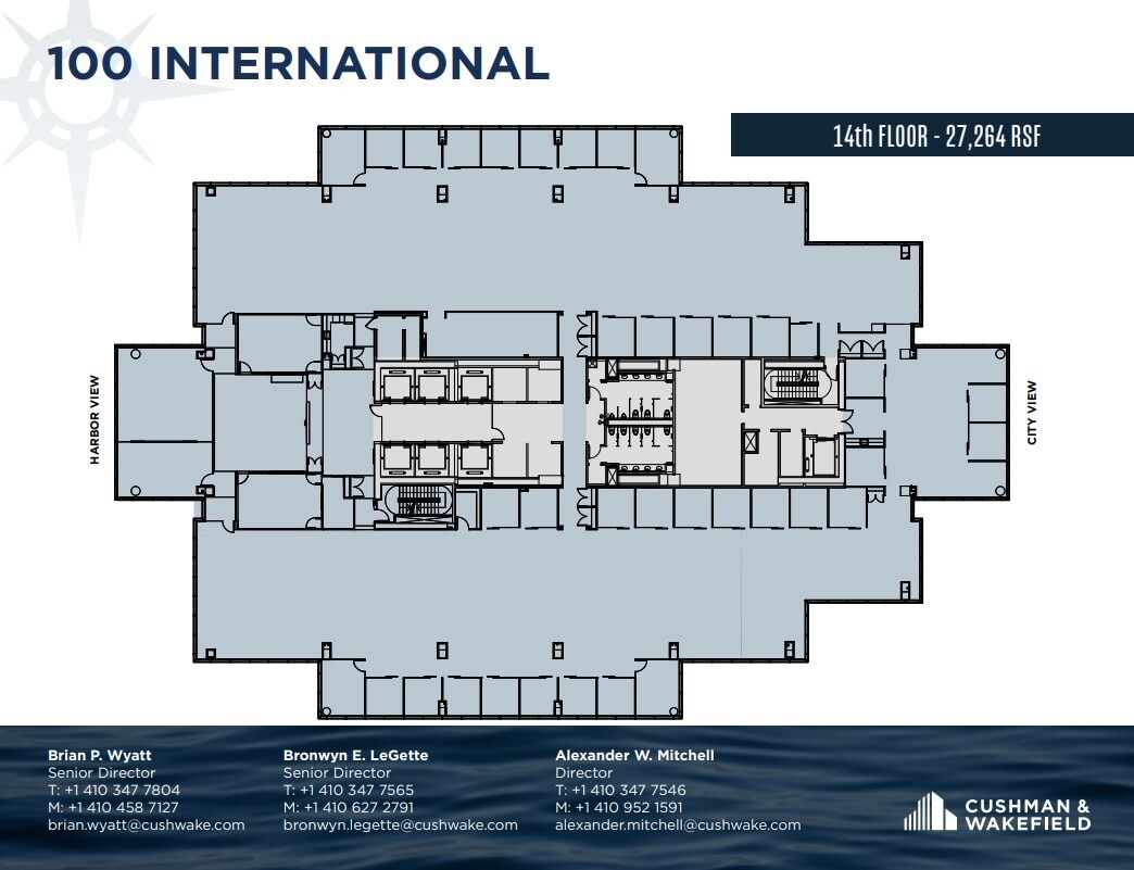 100 International Dr, Baltimore, MD for lease Floor Plan- Image 1 of 1