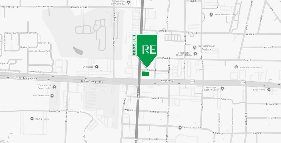 103 N Main St, Keller, TX à louer - Photo du bâtiment - Image 2 de 5