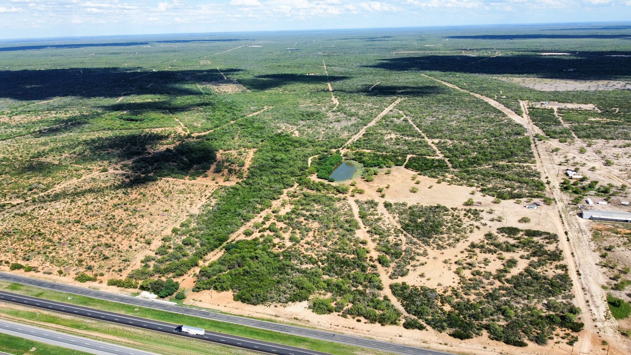 MM 47 IH-35 Acccess Rd. Cinco Estrellas Ranch, Cotulla, TX for sale Aerial- Image 1 of 1