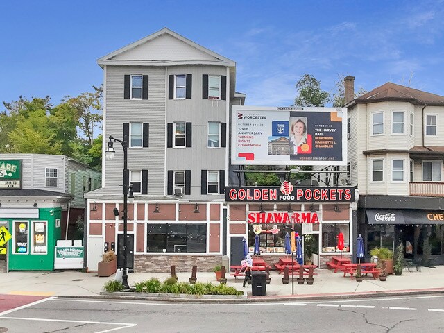 Plus de détails pour 9-11 Kelley Sq, Worcester, MA - Commerce de détail à louer
