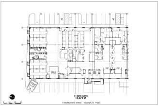 11300-11340 Richmond Ave, Houston, TX à louer Plan d’étage- Image 1 de 1