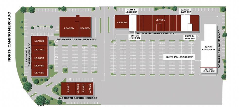 560-580 N Camino Mercado, Casa Grande, AZ à louer - Photo du bâtiment - Image 2 de 3