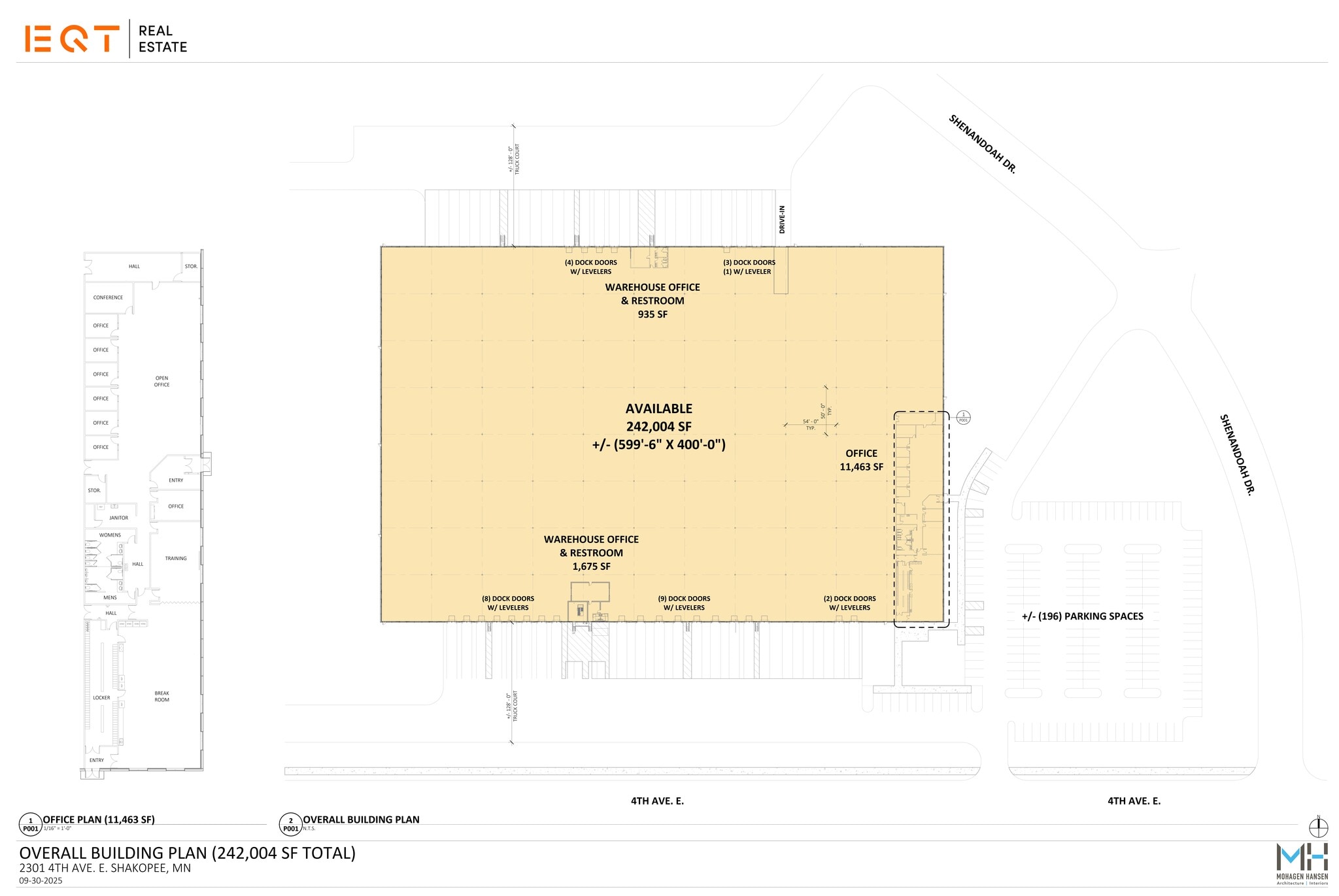 2301 4th Ave E, Shakopee, MN à louer Plan de site- Image 1 de 1