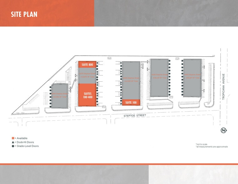 4915 Steptoe St, Las Vegas, NV à louer - Plan de site - Image 2 de 5