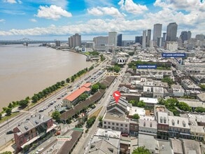 933 Decatur St, New Orleans, LA - AERIAL  map view