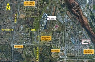 More details for 9500 S Elwood Ave, Jenks, OK - Land for Sale