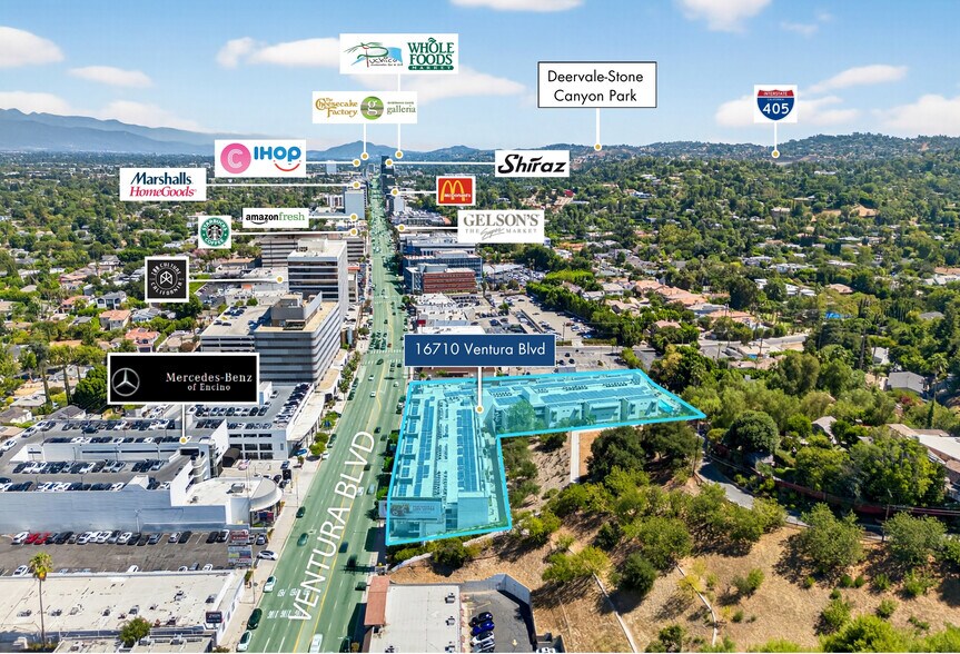 16710 Ventura Blvd, Encino, CA à louer - Photo du bâtiment - Image 2 de 6