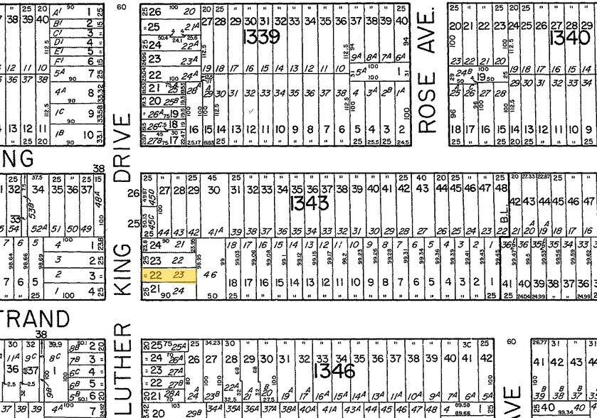 80 Martin Luther King Jr Dr, Jersey City, NJ for sale - Plat Map - Image 2 of 4