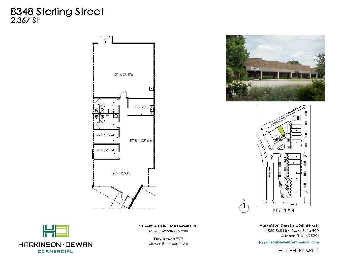 8330-8344 Sterling St, Irving, TX for lease Floor Plan- Image 1 of 1