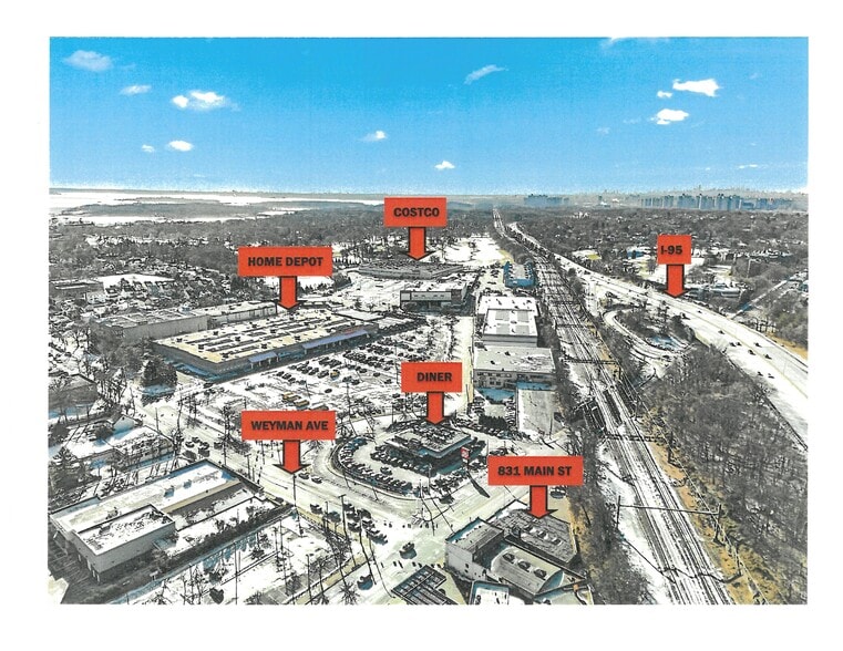 831 Main St, New Rochelle, NY à louer - Photo du bâtiment - Image 2 de 3