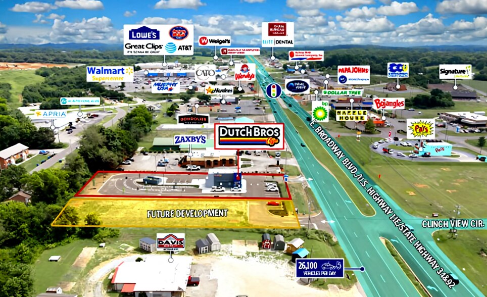 500 E Broadway Blvd, Jefferson City, TN à vendre - Photo du bâtiment - Image 3 de 13