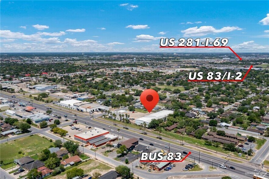 100 N Dogwood St, Pharr, TX à vendre - Aérien - Image 3 de 16