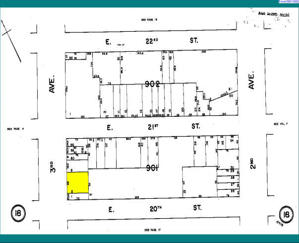 247-251 3rd Ave, New York, NY à louer - Plan cadastral - Image 3 de 3