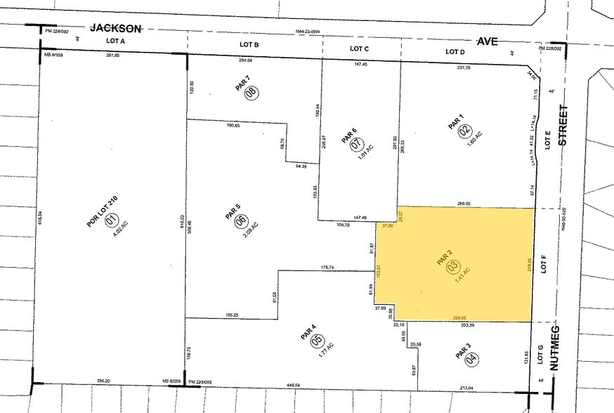 23735 Jackson Ave, Murrieta, CA for sale - Plat Map - Image 2 of 6