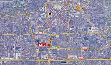 10404 Telephone Rd, Houston, TX - AERIAL  map view