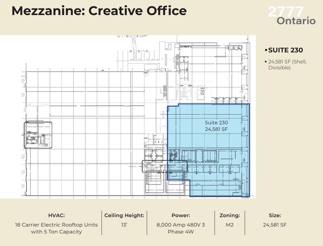 2777 N Ontario St, Burbank, CA for lease Floor Plan- Image 1 of 1