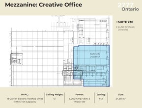2777 N Ontario St, Burbank, CA for lease Floor Plan- Image 1 of 1