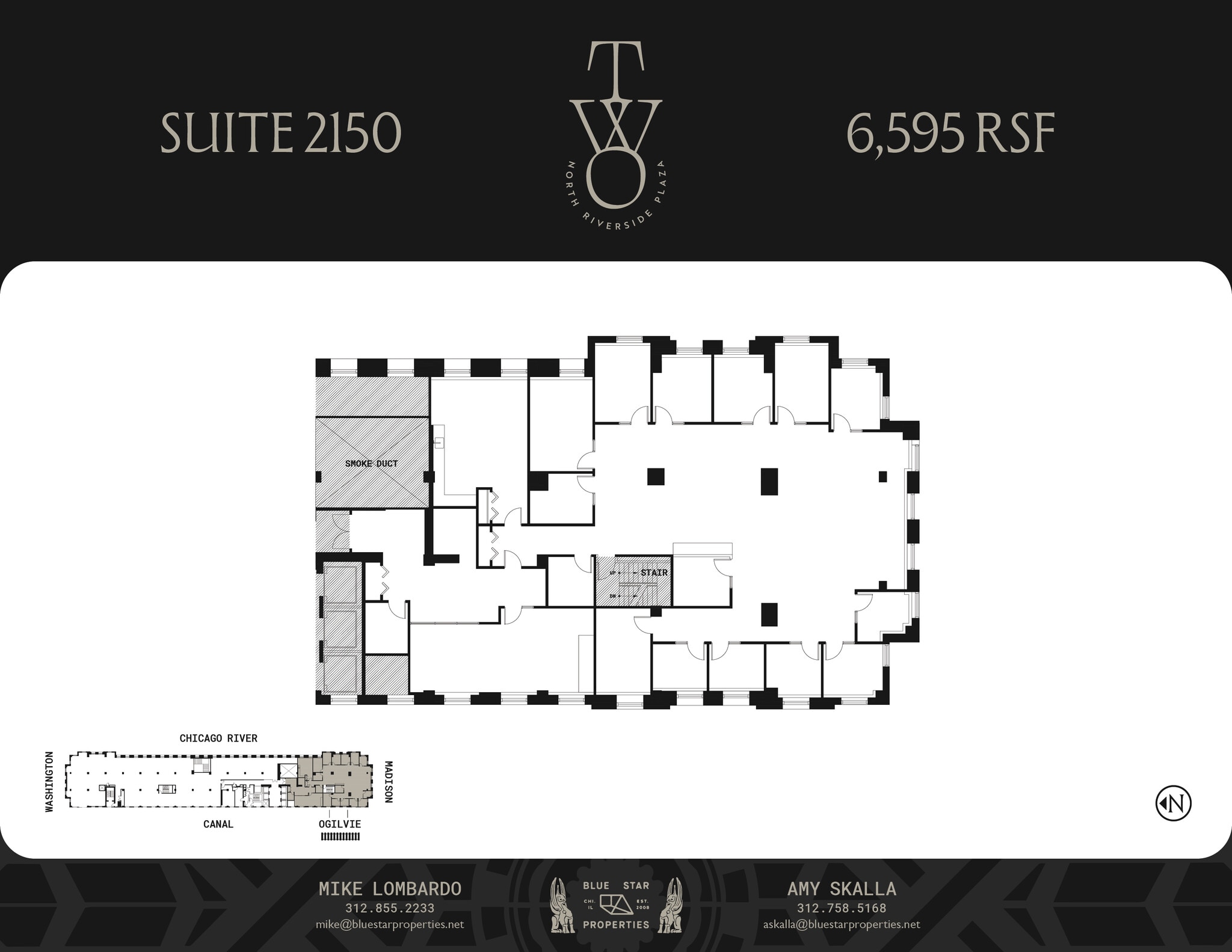 2 N Riverside Plz, Chicago, IL for lease Floor Plan- Image 1 of 1