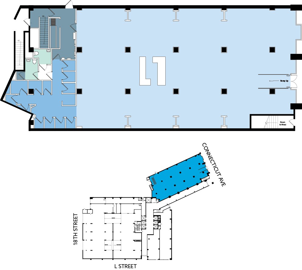 1120 Connecticut Ave NW, Washington, DC for lease Floor Plan- Image 1 of 1